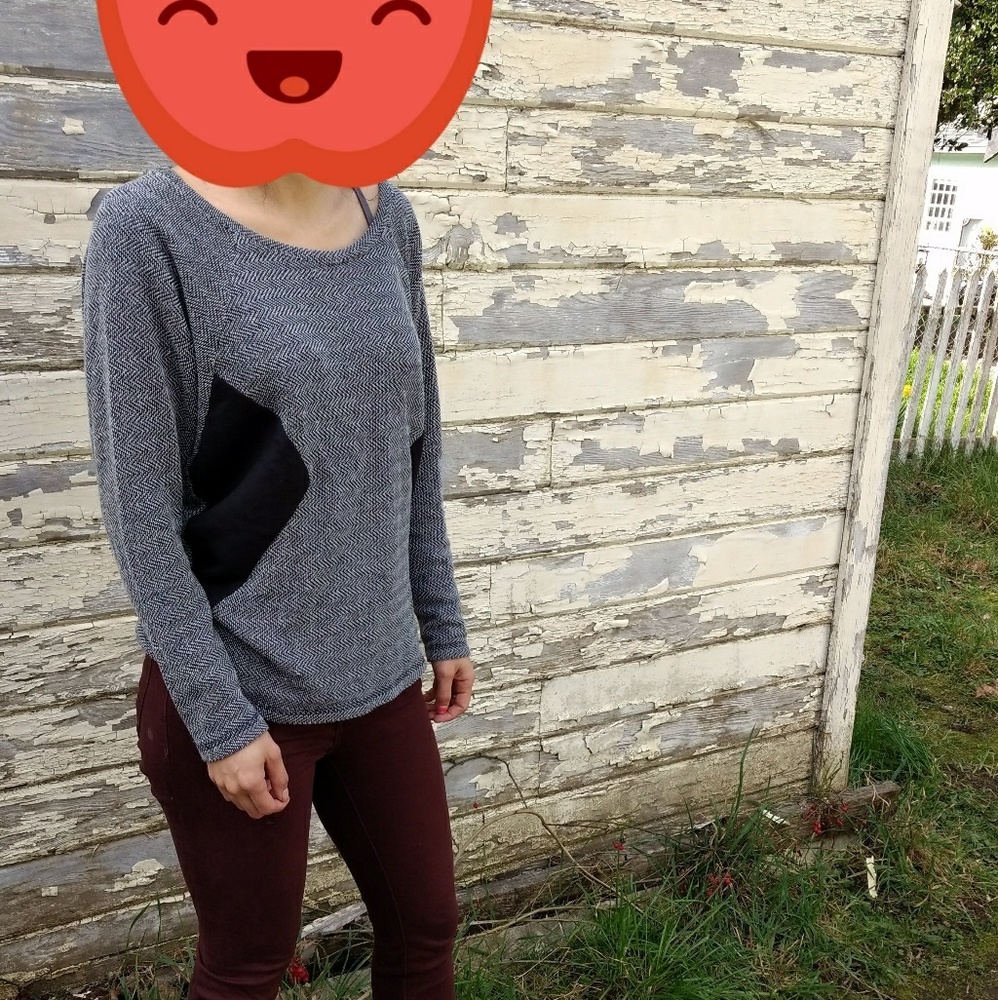 Comfy monochrome sweater